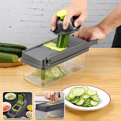 Coupe - légumes type mandoline 16 pièces - Cuisineamateur