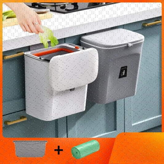 CuisiClean™ - Poubelle Suspendue - Cuisineamateur