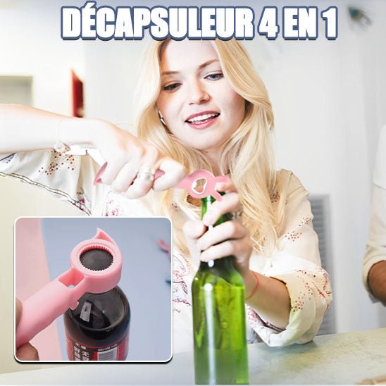 Ouvre - Bouteille 4 en 1 - Cuisineamateur