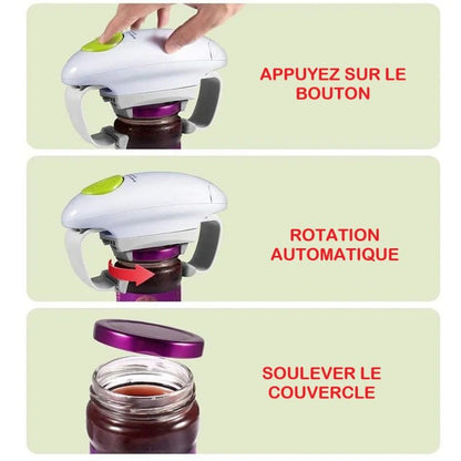 Ouvre Couvercle Électrique - Cuisineamateur